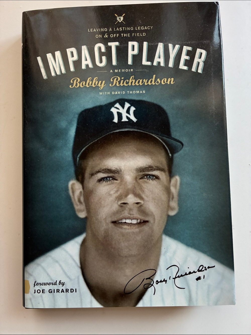 Impact Player Hardcover Book - Navy Blue